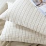 Helena Springfield Calico And Chalk Tranquil Check Duvet Set Linen stack shot