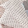 Helena Springfield Calico And Chalk Tranquil Check Duvet Set Pink stack shot
