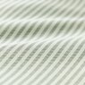 Helena Springfield Calico And Chalk Twill Stripe Duvet Set Green swatch detail