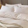 Helena Springfield Calico And Chalk Twill Stripe Duvet Set Linen close up