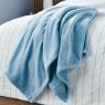 Helena Springfield Calico And Chalk Snug Throw Blue Lifestyle