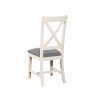 Aldiss Own Salthouse Upholstered Cross Back Dining Chair Pair