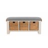 Aldiss Own Salthouse Upholstered Hall Bench