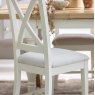 Aldiss Own Salthouse 1.3m Extending Spindle Leg Dining Table with 4 Cross Back Chairs & 2 Upholstered Chairs