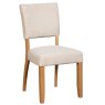 Aldiss Own Salthouse 1.3m Extending Spindle Leg Dining Table with 4 Cross Back Chairs & 2 Upholstered Chairs