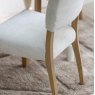 Aldiss Own Salthouse Upholstered Dining Chair Pair in Grey