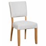 Aldiss Own Salthouse Upholstered Dining Chair Pair in Grey
