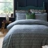 William Morris Midnight Strawberry Thief Duvet Set Reverse