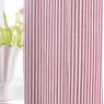 Laura Ashley Cornish Stripe Heritage Red Curtains Detail