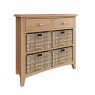 Aldiss Own Stiffkey Editions 2 Drawer 4 Basket Unit
