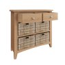 Aldiss Own Stiffkey Editions 2 Drawer 4 Basket Unit