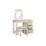Aldiss Own Avignon Dressing Table with Stool & Mirror