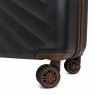 Highbury Sensu Hard Shell Charcoal Grey Cases wheel close up