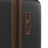 Highbury Sensu Hard Shell Charcoal Grey Cases lock close up
