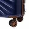 Highbury Sensu Hard Shell Navy Cases wheel close up