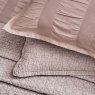Bedeck Of Belfast Stonewashed Oxford Pillowcase Pair Pink Lifestyle