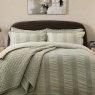 Bedeck Of Belfast Stonewashed Throw Green Lifestyle