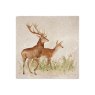 The Humble Hare Doting Deer Medium Platter front