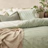 Yard Yard Hebden Stripe Duvet Cover Set Forest