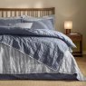 Yard Yard Hebden Stripe Bedspread Navy/Denim