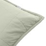 Yard Yard Hebden Washed Cotton Cushion Bay Green