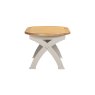 Aldiss Own Kingsbury Stone Extending Oval Dining Table