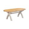 Aldiss Own Kingsbury Stone Extending Oval Dining Table