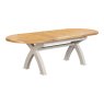 Aldiss Own Kingsbury Stone Extending Oval Dining Table