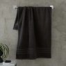 Catherine Lansfield Zero Twist Towels Charcoal Individual
