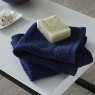 Catherine Lansfield Zero Twist Towels Navy Detail