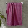 Catherine Lansfield Zero Twist Towels Raspberry Individual
