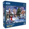 Gibsons Moonlit Stroll 1000pc Puzzle
