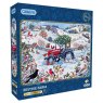 Gibsons Festive Farm 1000pc Puzzle