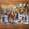 Gibsons A Christmas Wander 1000pc Puzzle Completed