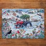 Gibsons Festive Farm 250pc XL Puzzle Completed