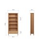 Aldiss Own Coastal Large Bookcase