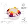Joseph Joseph Nest Lock 4-Piece Multi Round Container Set specs