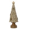 Kaemingk Polyresin Glitter Tree Gold Large