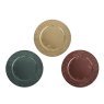 Kaemingk Deco Round Plate Assorted