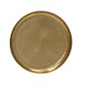Kaemingk Iron Deco Plate Gold