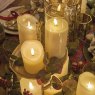 Kaemingk Set Of 3 LED Candles White Lifestyle