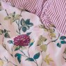 Cath Kidston Climbing Rose Stripe Duvet Set Detail