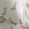 Emily Bond Brushed Peggy Daschund Duvet Set Pillowcase