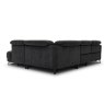 Asher Power Recliner Chaise Corner Sofa reverse