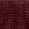 Bianca Attica Bedspread Burgundy Detail
