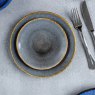 Mikasa Impression Fossil Grey 16cm Plate Lifestyle
