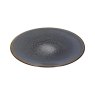 Mikasa Impression Fossil Grey 27cm Plate Angled View