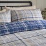 D&D Bennet Check Duvet Cover Set Pillow close Up