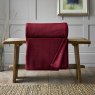 Deyongs Snuggle Touch Extra Large Throw Merlot Lifestyle