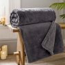 The Lyndon Company Ashford Throw Carbon Lifestyle